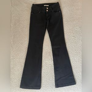 Pacsun Low Rise Bootcut Black Jeans